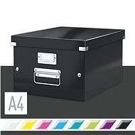 Leitz WOW Click & Store A4 28.1 x 20 x 37cm Black - Archive Box