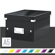 Leitz WOW Click & Store A5 22 x 16 x 28,2 cm, čierna - Archivačná krabica