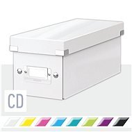 Leitz WOW Click & Store CD 14.3 x 13.6 x 35.2cm, White - Archive Box