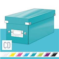 Leitz WOW Click & Store CD 14.3 x 13.6 x 35.2cm, Ice Blue - Archive Box