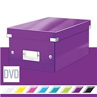 Leitz WOW Click & Store DVD 20.6 x 14.7 x 35.2 cm, lila - Archiváló doboz