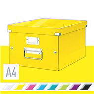 Leitz WOW Click & Store A4 28.1 x 20 x 37 cm - gelb - Archivbox