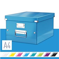 Leitz WOW Click & Store, A4 28.1 x 20 x 37cm, Blue - Archive Box