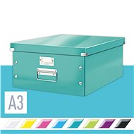 Leitz WOW Click & Store A3 36.9 x 20 x 48.2cm, Ice Blue - Archive Box