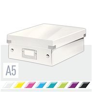 Leitz WOW Click & Store A5 22 x 10 x 28,2 cm, biela - Archivačná krabica