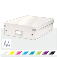 Leitz WOW Click & Store A4 28.1 x 10 x 37 cm, fehér - Archiváló doboz