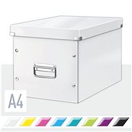 Leitz WOW Click & Store, A4 32 x 31 x 36cm, White - Archive Box