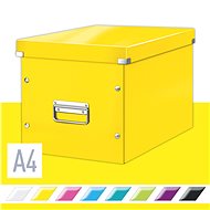 Leitz WOW Click & Store A4 32 x 31 x 36cm, Yellow - Archive Box