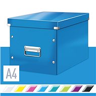 Leitz WOW Click & Store, A4 32 x 31 x 36cm,, Blue - Archive Box