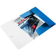 LEITZ Wow 150 Sheets - Metallic Blue - Document Folders