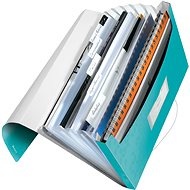 LEITZ WOW A4 with compartments ice blue - Document Folder