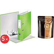 LEITZ 180° WOW A4 52 mm green, pack of 5 + AlzaCafé as a gift - Arch Folder