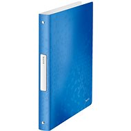 LEITZ WOW A4 four-ring blue - Document Folder