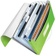 LEITZ WOW A4 with compartments green - Document Folders