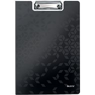 LEITZ WOW with cover plate A4, black - Clipboard