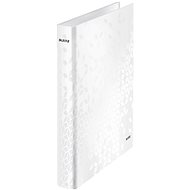 Leitz WOW A4 Maxi Four-ring 40mm White - Arch Folder
