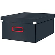 Leitz Cosy Click & Store size L, 36.9 x 20 x 48.2cm, Grey - Archive Box
