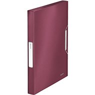 Leitz Style 30 mm, A4 with elastic band, red - Document Folder