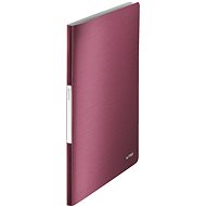 Leitz Style A4, 40 pockets, red - Document Folder