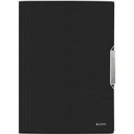 Leitz Style A4 tri-fold with elastic band, black - Document Folder