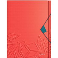 Leitz UrbanChic with compartments, red - Document Folder