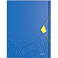 Leitz UrbanChic with compartments, blue - Document Folder