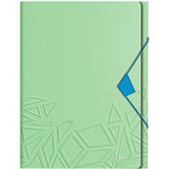 Leitz UrbanChic with compartments, green - Document Folder