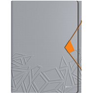 Leitz UrbanChic with compartments, grey - Document Folder