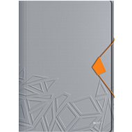 Leitz UrbanChic A4 tri-fold with elastic band, grey - Document Folder