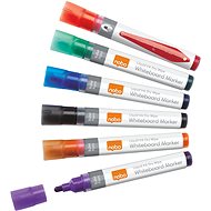 NOBO Liquid Ink Drywipe, mix of colours - pack of 6 - Marker