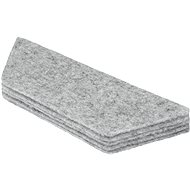 NOBO Magnetic Whiteboard Eraser Reffils - pack of 10 - Replacement Felt