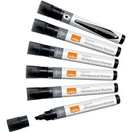 NOBO Liquid Ink Whiteboard Pens Chisel Tip, black - pack of 10 - Marker