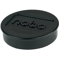 Nobo 38 mm, schwarz - Packung mit 4 St - Magnet