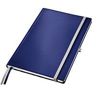 LEITZ Style A4, vonalas, kemény borító, kék - 80 lap - Jegyzetfüzet