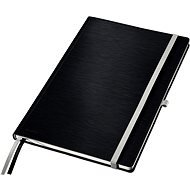 LEITZ Style A4, vonalas, kemény borító, fekete - 80 lap - Jegyzetfüzet