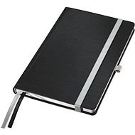 LEITZ Style A5, kockás, kemény borító, fekete - 80 lap - Jegyzetfüzet