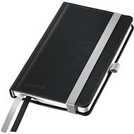 LEITZ Style A6, 80 sheets, square, hard cover, black - Notepad