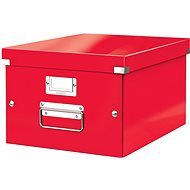 LEITZ WOW Click & Store A4 28.1 × 20 × 37 cm, červená - Archiváló doboz