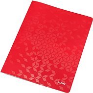 LEITZ WOW A4, 250 listů, červené - Document Folders
