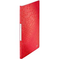 LEITZ WOW, 40 sheets, red - Document Folder