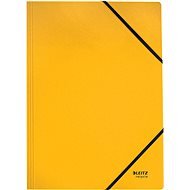 LEITZ RECYCLE A4 mit Gummibändern, gelb - Dokumentenmappe