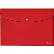 LEITZ RECYCLE A4, s drukem, červená - Document Folders