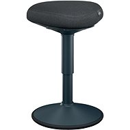 LEITZ ERGOActive Sitting Stool, Samtgrau - Balance-Stuhl