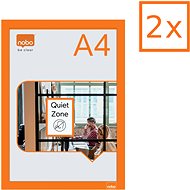 NOBO A4 orange - pack of 2 - Magnetic Pocket