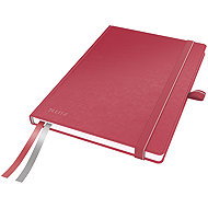 LEITZ Complete A5, Hardcover, kariert, rot - Notizblock
