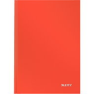 LEITZ Solid A5, Hardcover, kariert, rot - Notizblock