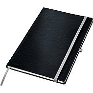 LEITZ Style A4, Hardcover, liniert, schwarz - Notizblock