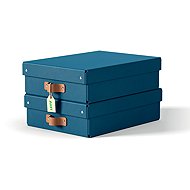 LEITZ Puro, size M low, navy blue - set of 2 - Storage Box
