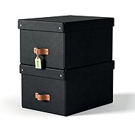 LEITZ Puro, size M, black - set of 2 - Storage Box