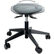 LEITZ Ergo light grey, textile cover - Balance Stool